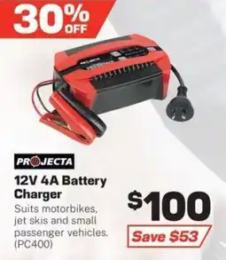 Repco Projecta 12V 4A Battery Charger offer