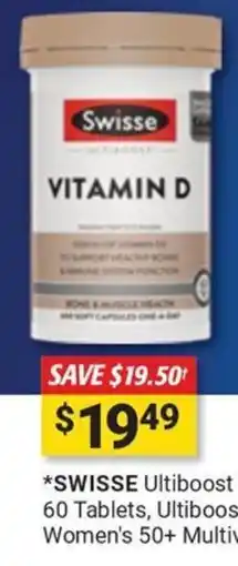 Cincotta Chemist Swisse Ultiboost Vitamin D offer