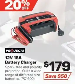 Repco Projecta 12V 16A Battery Charger offer