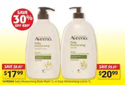 Cincotta Chemist Aveeno Daily Moisturising Body Wash offer