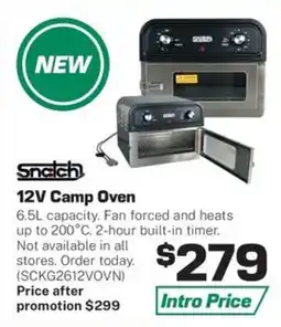Repco Snatch 12V Camp Oven offer