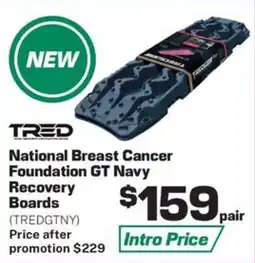 Repco Tred National Breast Cancer Foundation GT Navy Recovery Boards offer