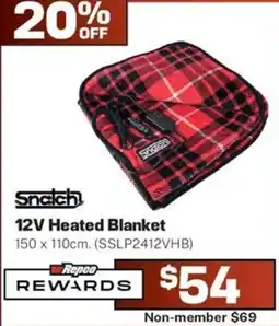 Repco Snatch 12V Heated Blanket offer