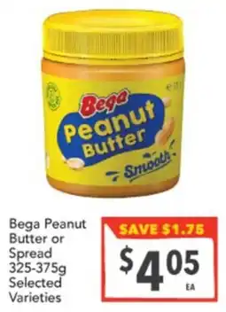 Supa Valu Bega Peanut Butter offer