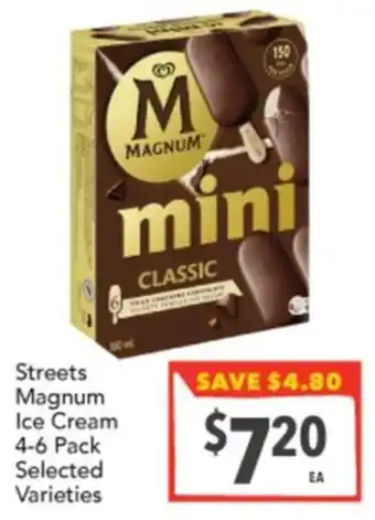 Supa Valu Streets Magnum Ice Cream offer