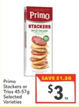 Supa Valu Primo Stackers offer