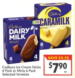 Supa Valu Cadbury Ice Cream Sticks offer