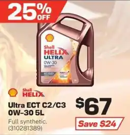 Repco Shell Helix Ultra ECT C2/C3 0W-30 offer