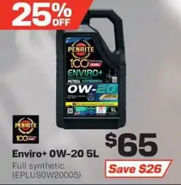 Repco Penrite Enviro+ 0W-20 offer