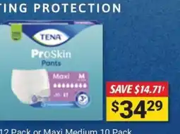 Cincotta Chemist Tena ProSkin Pants Maxi Medium offer