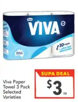 Supa Valu Viva Paper Towel offer