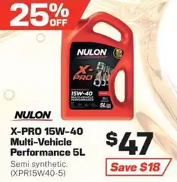 Repco Nulon X-Pro 15W-40 Multi-Vehicle Performance offer