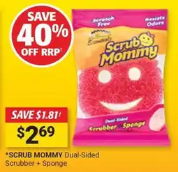 Cincotta Chemist Scrub Mommy Dual-Sided Scrubber + Sponge offer