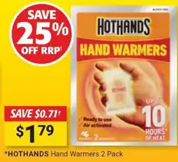 Cincotta Chemist Hothands Hand Warmers offer