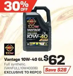 Repco Penrite Vantage 10W-40 offer