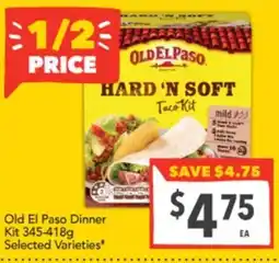 Supa Valu Old El Paso Dinner Kit offer