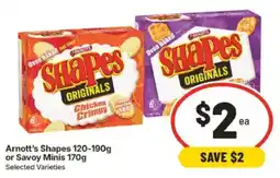 IGA Arnott's Shapes Originals offer