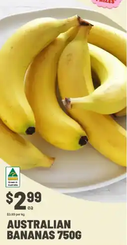 IGA Australian Bananas offer
