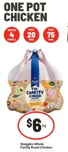 IGA Steggles Whole Family Roast Chicken offer