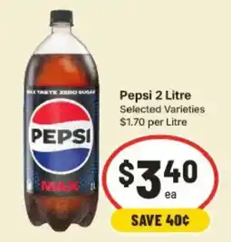 IGA Pepsi Max offer