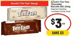 IGA Arnott's Tim Tam Chocolate Biscuits offer