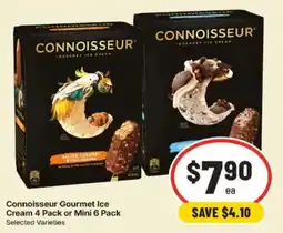 IGA Connoisseur Gourmet Ice Cream offer