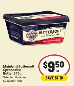 IGA Mainland Buttersoft Spreadable Butter offer