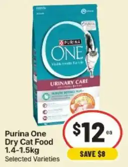 IGA Purina One Dry Cat Food offer