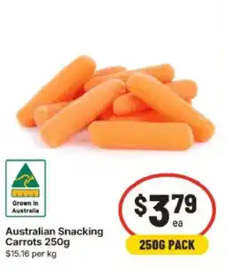 IGA Australian Snacking Carrots offer