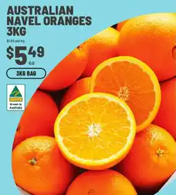 IGA Australian Navel Oranges offer