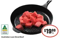 IGA Australian Lean Diced Beef offer