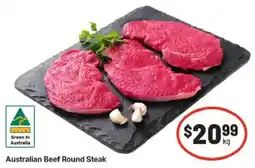 IGA Australian Beef Round Steak offer