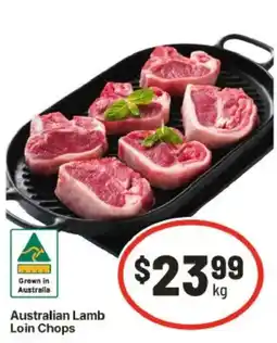IGA Australian Lamb Loin Chops offer