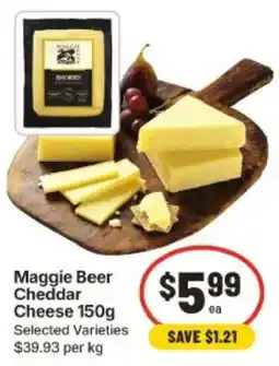 IGA Maggie Beer Cheddar Cheese offer