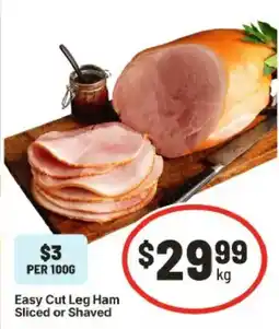IGA Easy Cut Leg Ham offer