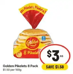 IGA Golden Pikelets offer