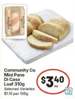 IGA Community Co Mini Pane Di Casa Loaf offer