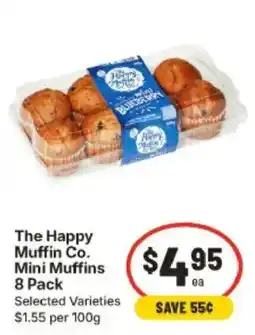 IGA The Happy Muffin Co. Mini Muffins offer