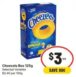 IGA Cheezels Box offer