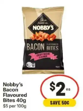 IGA Nobby's Bacon Flavoured Bites offer