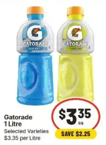 IGA Gatorade 1 Litre offer
