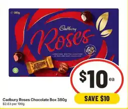 IGA Cadbury Roses Chocolate Box offer