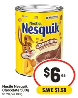 IGA Nestlé Nesquik Chocolate offer