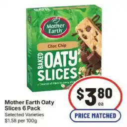IGA Mother Earth Oaty Slices offer