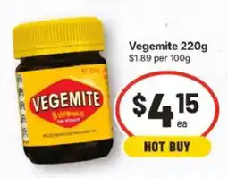 IGA Vegemite offer