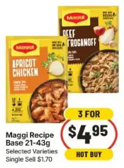 IGA Maggi Recipe Base offer