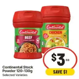 IGA Continental Stock Powder Selected Varieties offer