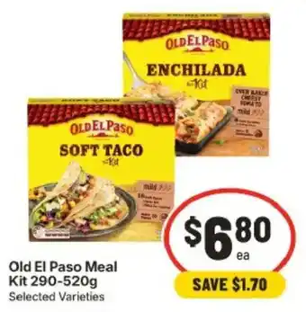 IGA Old El Paso Meal Kit offer