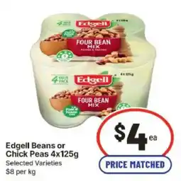 IGA Edgell Four Bean Mix offer