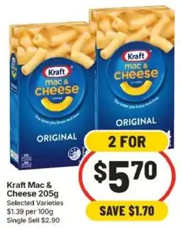 IGA Kraft Mac & Cheese offer